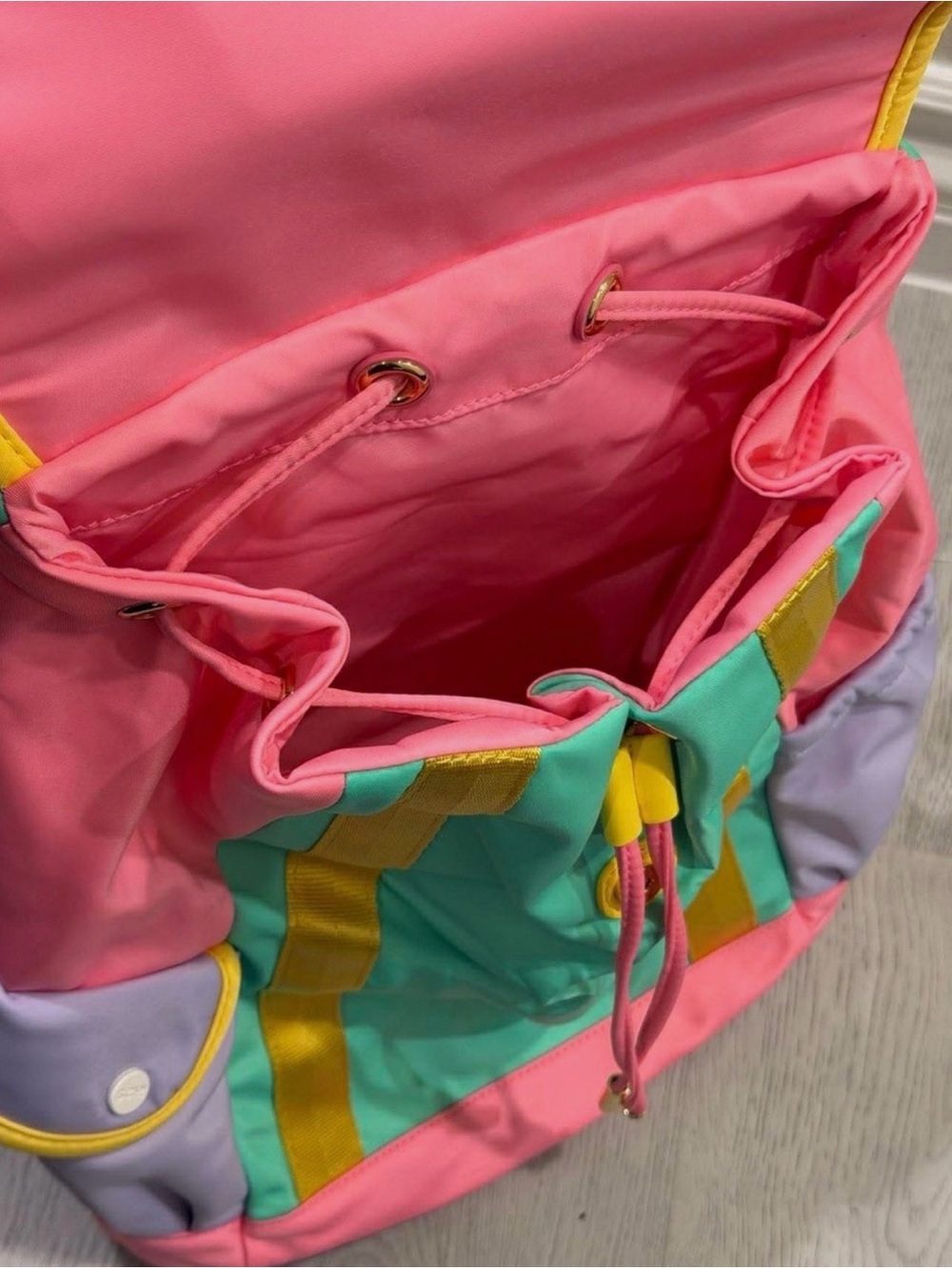 Stoney Clover Lane Flap Backpack ~ Fruit Punch - Picture 4 of 6